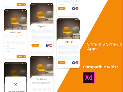 Sign-In & Sign-Up mobile