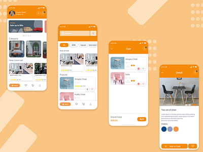 Furniture Apps - iOS Design