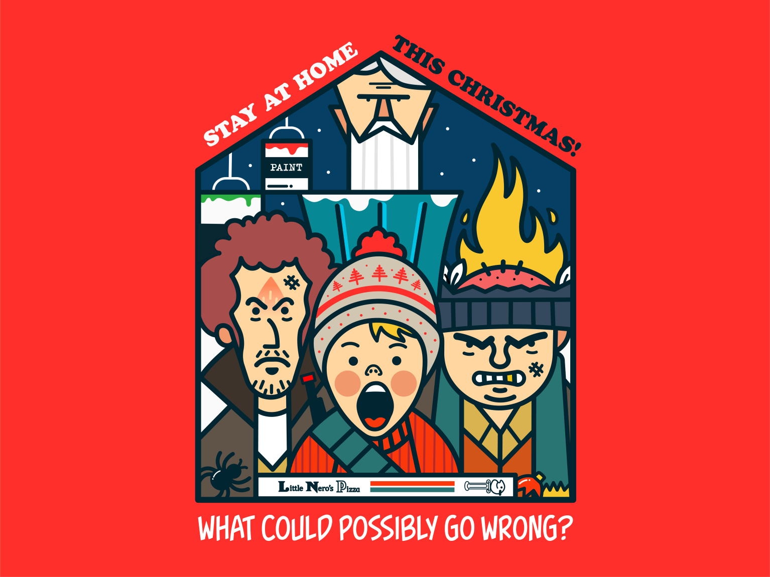 stay-home-alone-this-christmas-by-gary-ralphs-on-dribbble