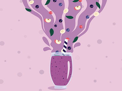 Purple smoothie