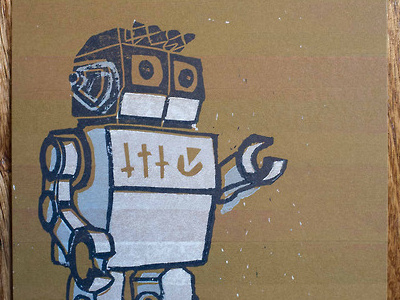 One global standard is the solution letterpress print robot