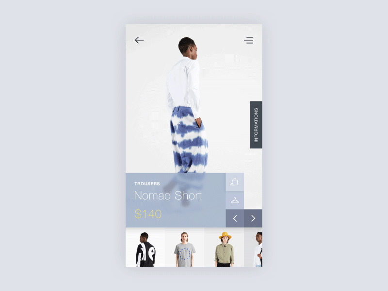 Étude Studio App app concept design e shop etude ios mobile studio ui ux webdesign