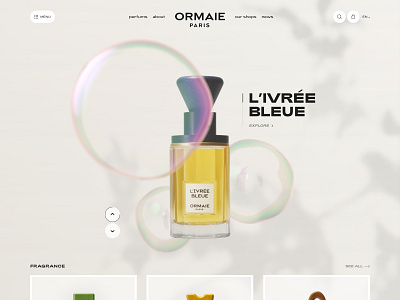 Perfume Concept by Kévin Gautier on Dribbble