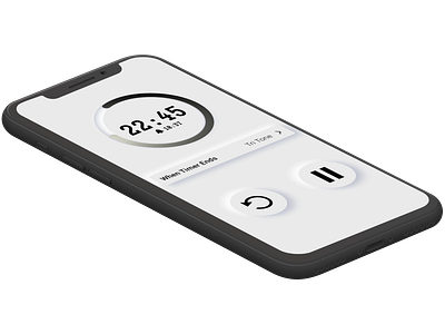 Countdown Timer countdowntimer mobile ui neumorphic ui ui design uidesign