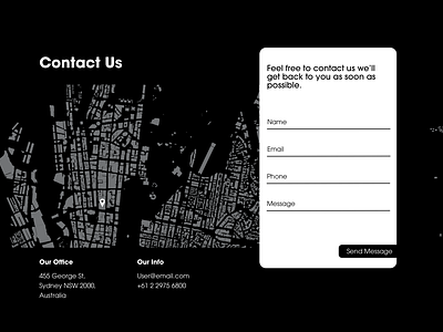 Contact Us contact form contact page contact us design ui ui design uidesign