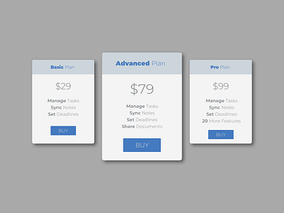 Pricing design payment plan price pricing tiers ui ui design uidesign