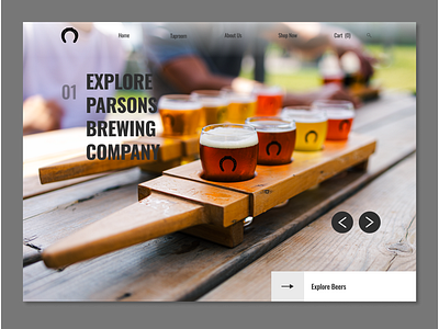 Parson Landing Page