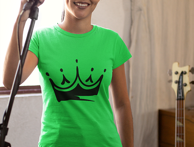 Crown Design design graphicdesign illustration logo stylish tshirt