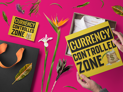 Currency Controlled Zone Text Design