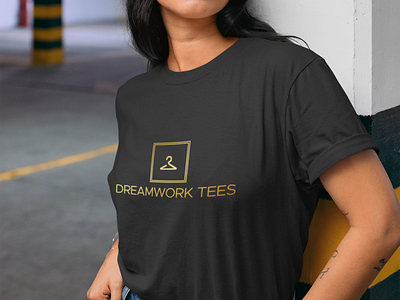 Dreamwork Tees Logo Design design graphicdesign illustration logo stylish tshirt typography
