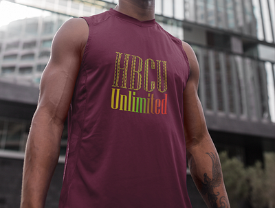 HBCU Unlimited logo design design graphicdesign illustration logo stylish tshirt typography