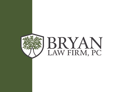 Bryan Law Firm Logo Design branding branding and identity corporate identity design graphic design identity design logo