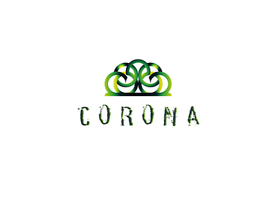 Corona Queen of Fear branding design logo