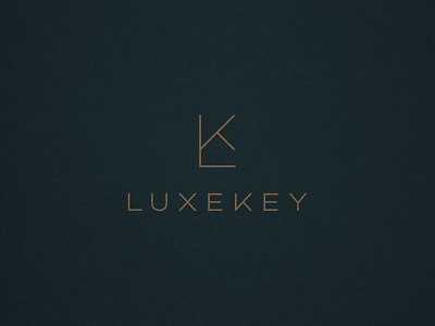 LuxeKey Brand Identity brand brand design brand identity branding branding design icon logo logo design logodesign logos logotype real estate real estate logo realestate type design typography