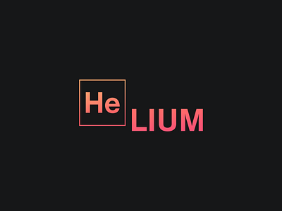 Helium™ Brand Identity