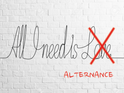 All I need is Alternance alternance art design drawing illustration illustrator one line web