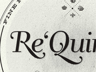 Required 2 typography vintage