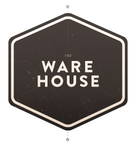 The Ware House ecommerce logo retro