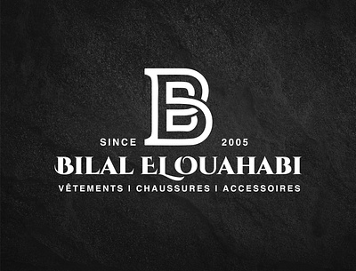 Bilal Elouahabi Shop Logo Design brand branding clothsstore design icon logo logodaily logodesign logodesignersclub logotype minimal typography vector