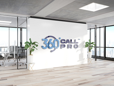 360° Call Pro Logo brand brand identity branding call center call center logo corporate design design graphicdesign logo logodaily logodesign logodesignersclub minimal mockup