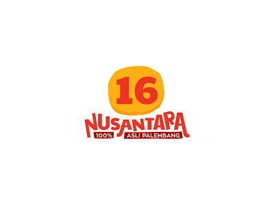16 Nusantara logo logotype nusantara snack typography vector