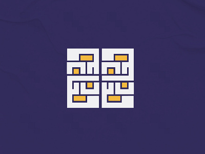 kufi style logo brand branding brandmark calligraphy design geometric graphic design illustration logo logofolio minimal realestate typography vector