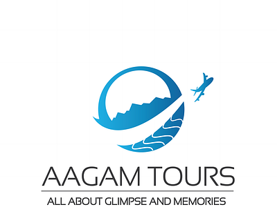 Aagam Tours Logo | Best Logo Designing | WebsManiac Inc.