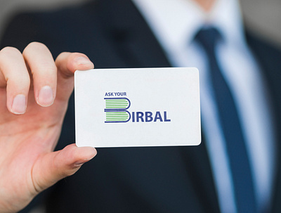 Ask Your Birbal Business Card | WebsManiac Inc. business card business card design design designing