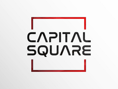 Capital Square Brand Logo | WebsManiac Inc. brand logo branding design designing logo logo designing