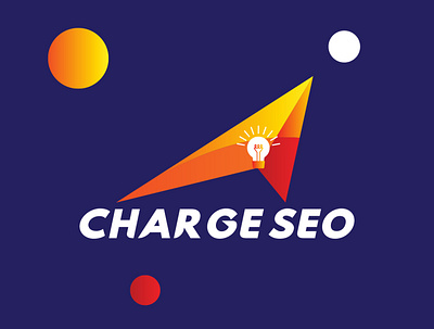 Charge SEO Brand Logo | WebsManiac Inc. brand logo branding design designing logo logo designing