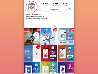 Dinesh Soap Factory | Social Media Post Design | WebsManiac Inc. branding design social media branding social media posts