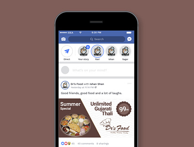 Dr’s Food Social Media Promotion | WebsManiac Inc. branding design designing social media promotion