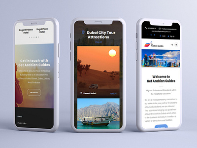 Get Arabian Guides Website Design | WebsManiac Inc.