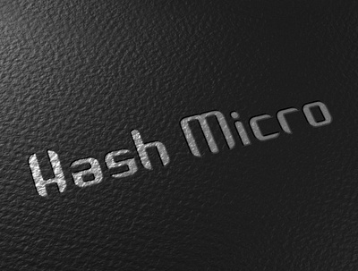 Hash Micro Logo Design | WebsManiac Inc. brand logo design designers designing graphic design logo logo design logo designer logo designing logo designs logos websmaniac