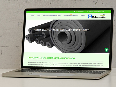 HIC Insulation Website Design | WebsManiac Inc.