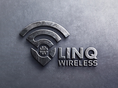 Linq Wireless Brand Logo Design | WebsManiac Inc.