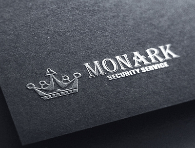 Monark Security Service Brand Logo Design | WebsManiac Inc. brand logo design brand logo designing brand logo designs branding logo logo design logo designer logo designing logo designs websmaniac