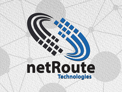 Net Route Brand Logo Design | WebsManiac Inc. brand logo logo logo design logo designer logo designing logo designs logos websmaniac