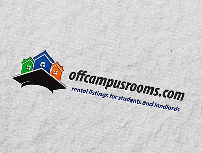 Off Campus Rooms Brand Logo Design | WebsManiac Inc. logo logo design logo designer logo designing logo designs logos websmaniac