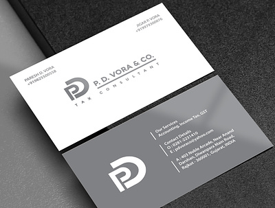 P D Vora & Co. Business Card Design | WebsManiac Inc. branding business card business card design business card designer business card designing business card designs business cards websmaniac