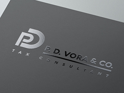P D Vora Brand Logo Design | WebsManiac Inc.