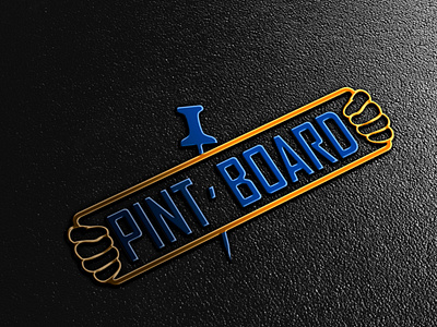 Pint Board Brand Logo Design | WebsManiac Inc.