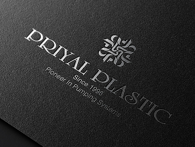 Priyal Plastic Brand Logo Design | WebsManiac Inc. logo logo design logo designer logo designing logo designs websmaniac