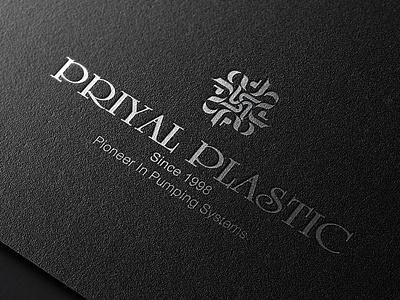 Priyal Plastic Brand Logo Design | WebsManiac Inc.