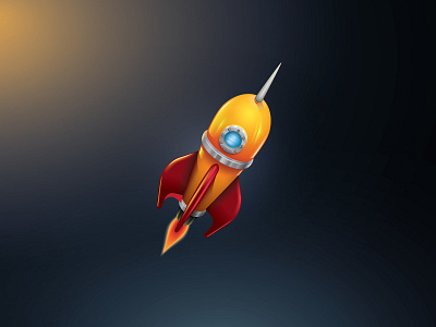 Rocket cool graphics illustration illustrator retro rocket rocketship space vector vintage