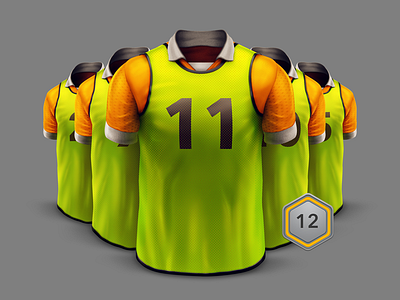 Top Eleven / Training / Select Players icon player soccer training