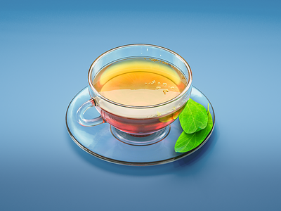 #stacemodajedemo Green Tea 3d cgi cup food illustration modo render stacemodajedemo tea