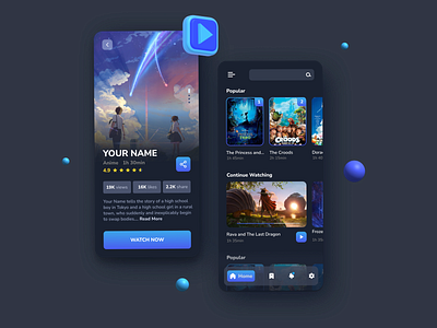 Movie App Design