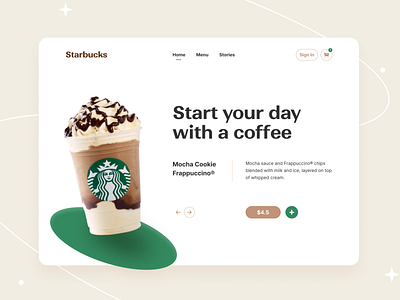 Coffee Web Design branding coffee interface ui ui ux web design