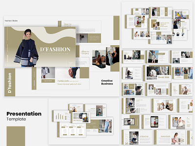 Fashion Presentation Template branding company corporate creative design fashion fashion brand google slides infographic infographic design keynote presentation layout marketing pitchdesk powerpoint powerpoint presentation presentation presentation design presentation template proposal